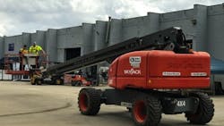 Skyjack trains veterans to work as technicians on aerial work platforms with United Rentals Skyjack trains veterans to work as technicians on aerial work platforms with United Rentals