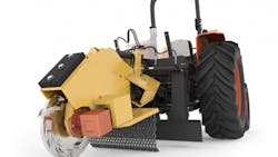 Diamond Mowers39 tractormounted stump grinder Diamond Mowers39 tractormounted stump grinder