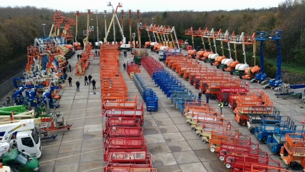 A Riwal equipment sale