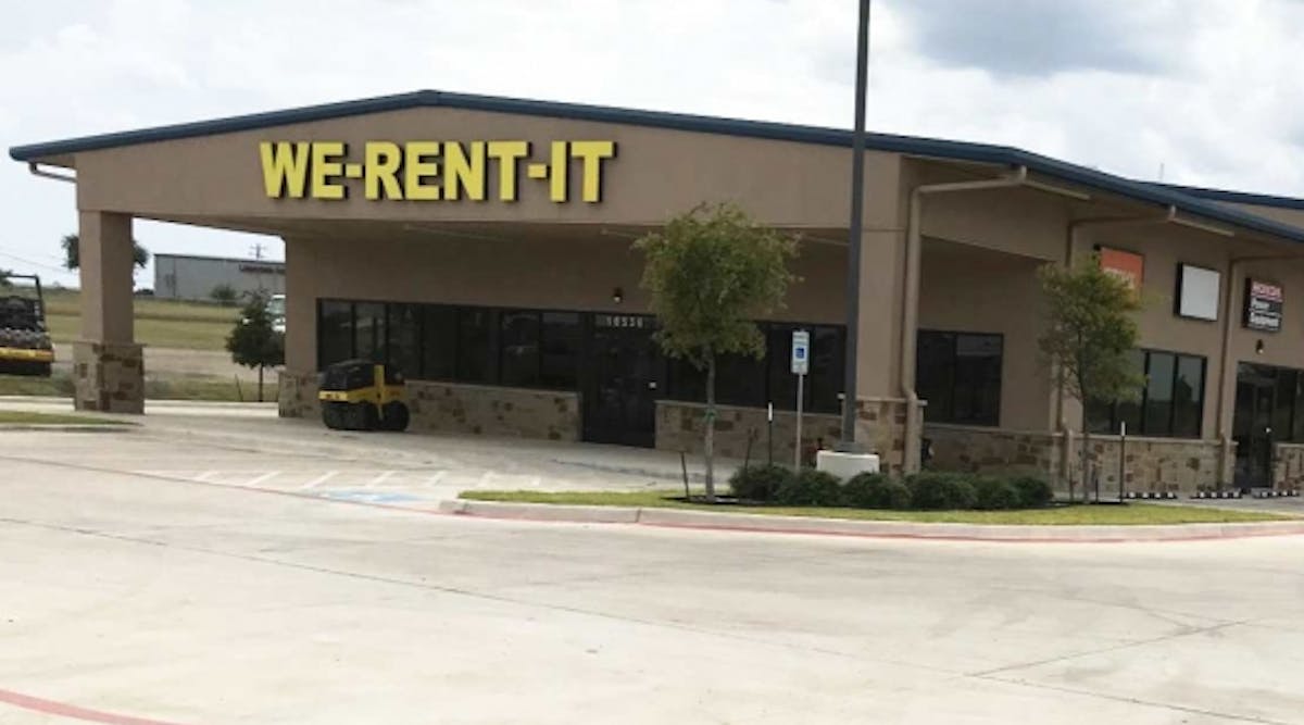 We-Rent-It, with six Texas branches, is a general non-residential construction equipment rental company.