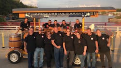 Pat DeVitto fourth from left poses with staff from BilJax and Cardinal Sales Pat DeVitto fourth from left poses with staff from BilJax and Cardinal Sales