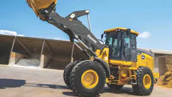 John Deere39s new L Series wheel loaders presented this week at the World of Concrete in Las Vegas John Deere39s new L Series wheel loaders presented this week at the World of Concrete in Las Vegas