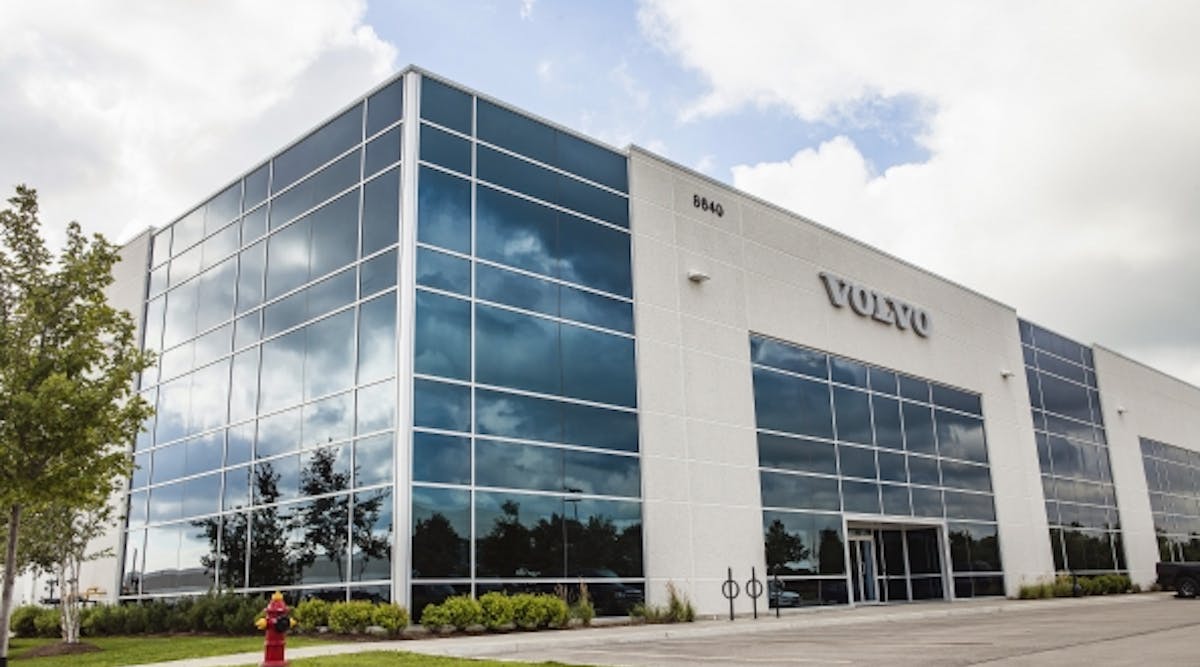 Volvo CE&apos;s new 181,000-square-foot parts distribution facility in Toronto.