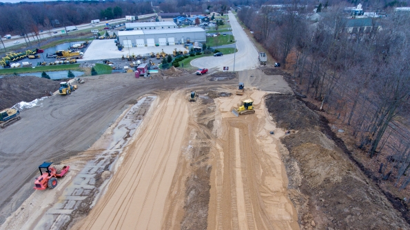 Site preparation begins for McCann Industries dealership location in Marne Mich which will be the company39s ninth