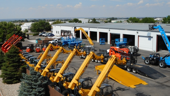 HampE Equipment Services grows in the Southwest with a new Phoenix branch Pictured is HampE39s Fort Collins Colo facility