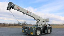 Manitowoc Co. will be showing its latest Shuttlelift carrydeck crane at the ARA Show in Anaheim, Calif., next week.