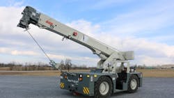 Manitowoc Co will be showing its latest Shuttlelift carrydeck crane at the ARA Show in Anaheim Calif next week Manitowoc Co will be showing its latest Shuttlelift carrydeck crane at the ARA Show in Anaheim Calif next week
