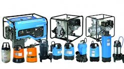 Tsurumi will showcase a vast range of pumps and generators at the ARA show.