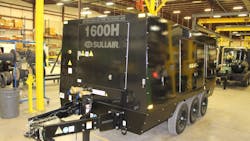 Sullair recently remanufactured its 1000th air compressor shown here Sullair recently remanufactured its 1000th air compressor shown here