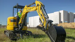 LiuGong will show its 9035 EZTS compact excavator along with other models at The ARA show in Anaheim