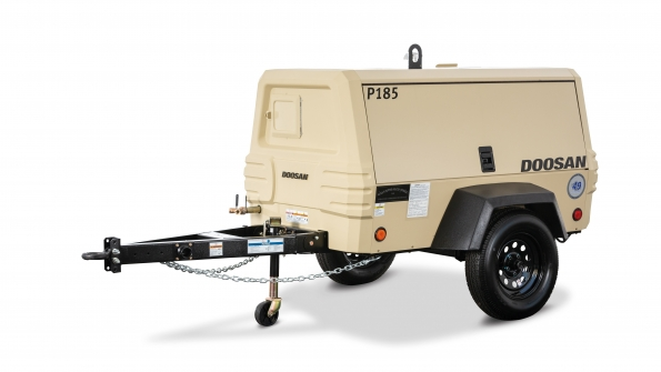 Check out Doosan Portable Power39s P185 air compressor in Booth 5101