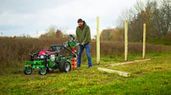 Billy Goat39s hydro drive selfpropelled auger