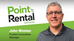 After a lengthy career with All Star Rents, Wooten is Point of Rental Software&apos;s new product innovation manager.