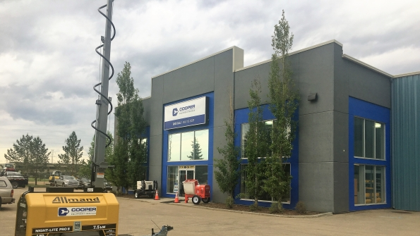 The acquisition of Prime Rentals strengthens Cooper Equipment Rentals39 presence in Alberta Pictured is one of the company39s Edmonton Alberta branches