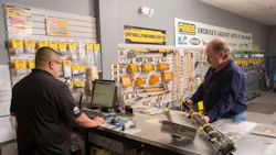 An Ames Taping Tools branch showroom