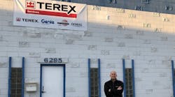Corey Mozey is managing the new Terex Service Center in Commerce City, Colo.