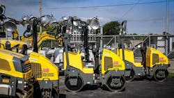 Rental units on display at Franklin Equipment39s Dayton Ohio facility Rental units on display at Franklin Equipment39s Dayton Ohio facility