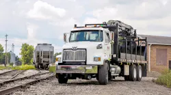 A Nesco Rentals truck at work