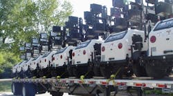 The ability to fit 17 RL-4 light towers on a 48-foot truckbed, compared to 10 with the old version, makes it more economical to ship multiple units from the factory to the rental center from the rental center to the jobsite or from one rental branch to another.