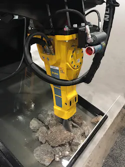 Epiroc premium SB series hydraulic breaker attachments