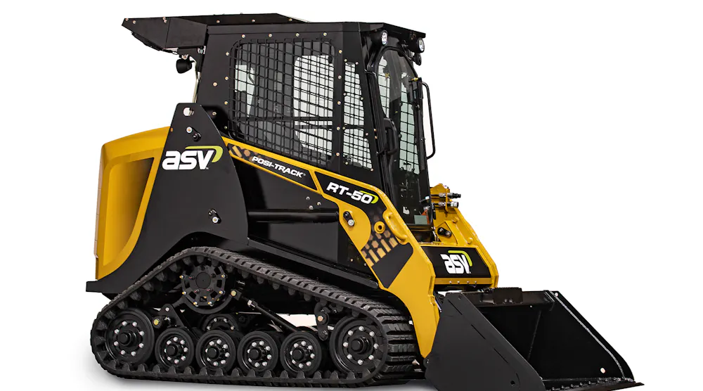ASV Breaks into New Size Class with RT-50 Posi-Track Loader | Rental ...