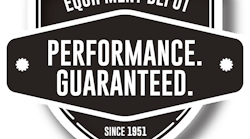 Equipment Depot Performance guaranteed Logo
