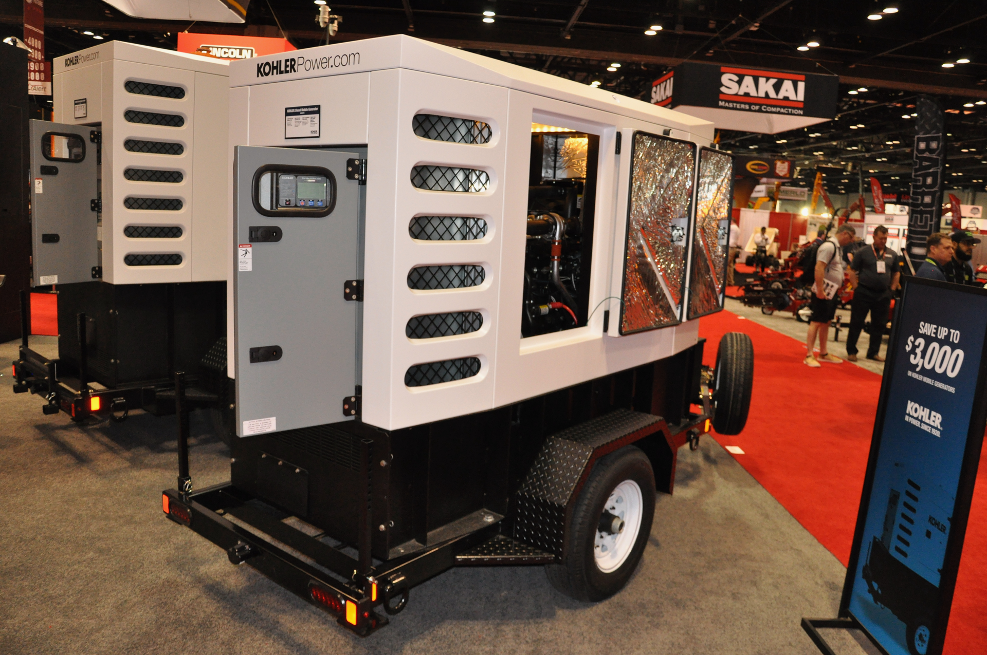 Kohler 55RE0ZT4 Diesel Mobile Generator