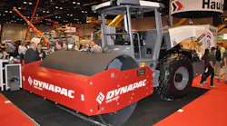 Dynapac CA2500D single drum vibratory roller