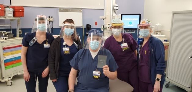 Volvo CE Produces and Donates Personal Protective Equipment for