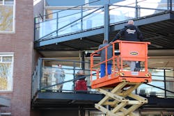 Riwal Scissor Lift At Nursing Home In The Netherlands 5ec9b0fa2afa8 Riwal Scissor Lift At Nursing Home In The Netherlands 5ec9b0fa2afa8