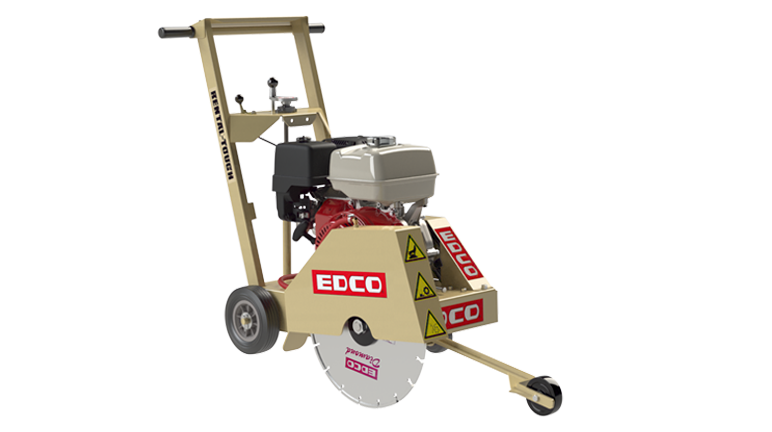 EDCO 18inch Gas WalkBehind Saw Rental Equipment Register
