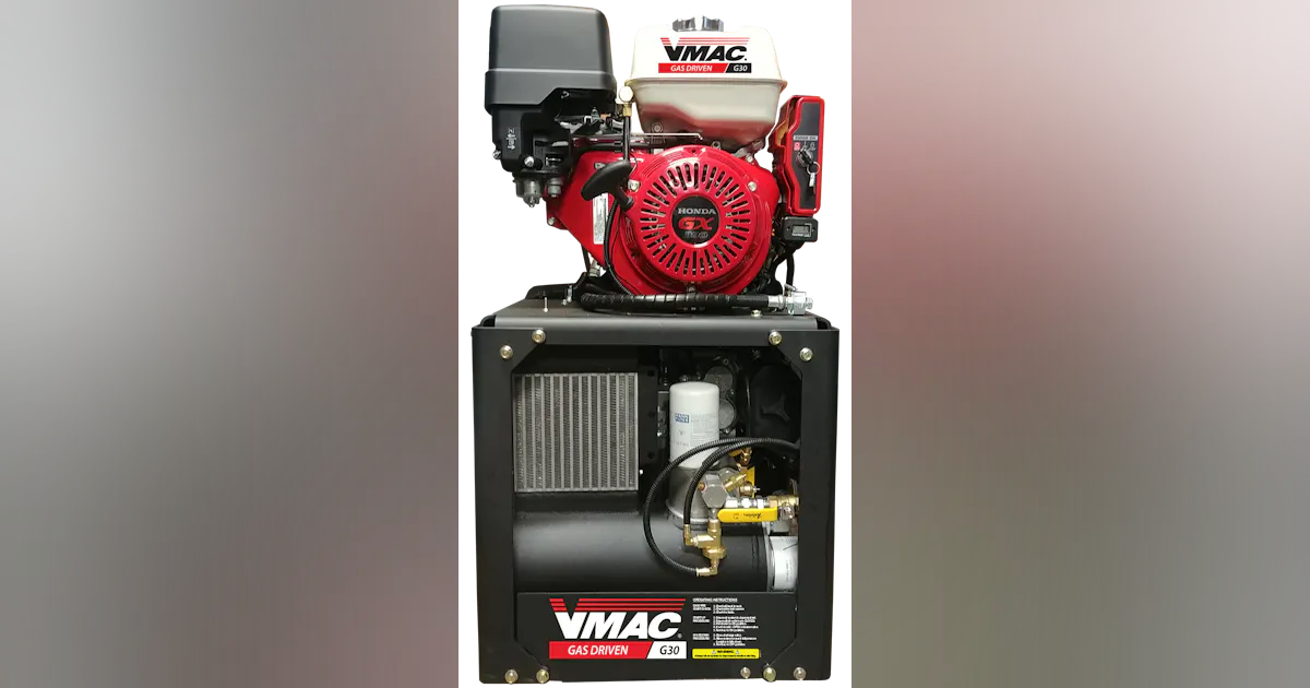 Vmac Generator Product of the Week - VMAC Stacked G30 Air Compressor | Rental ...