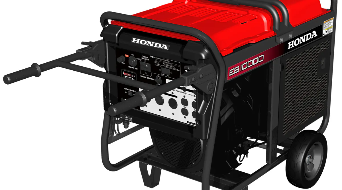 Honda EB10000 generator | Rental Equipment Register
