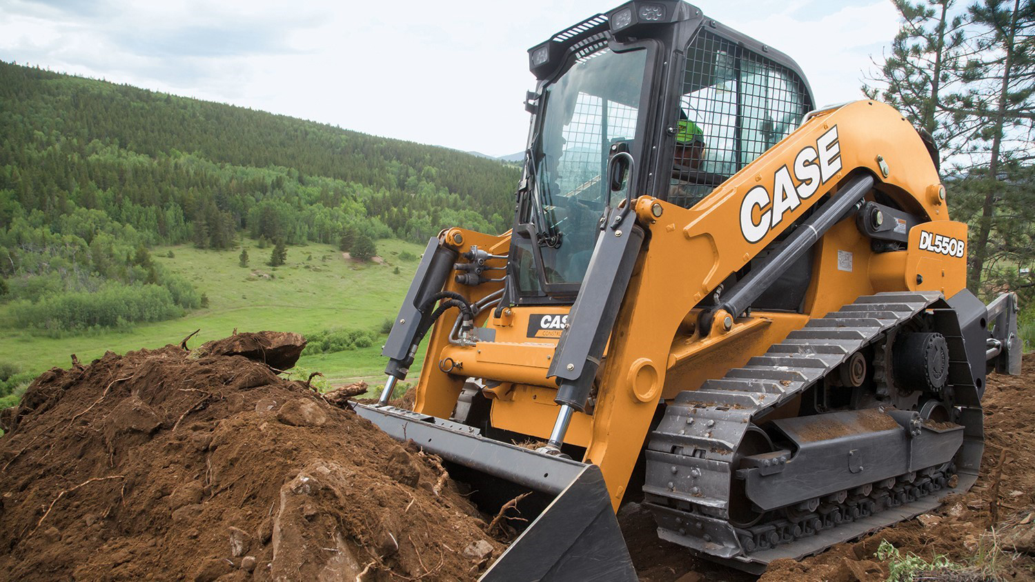 Case DL550B compact dozer loader Rental Equipment Register