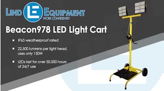 Lind Equipment Le978 Led Light Cart