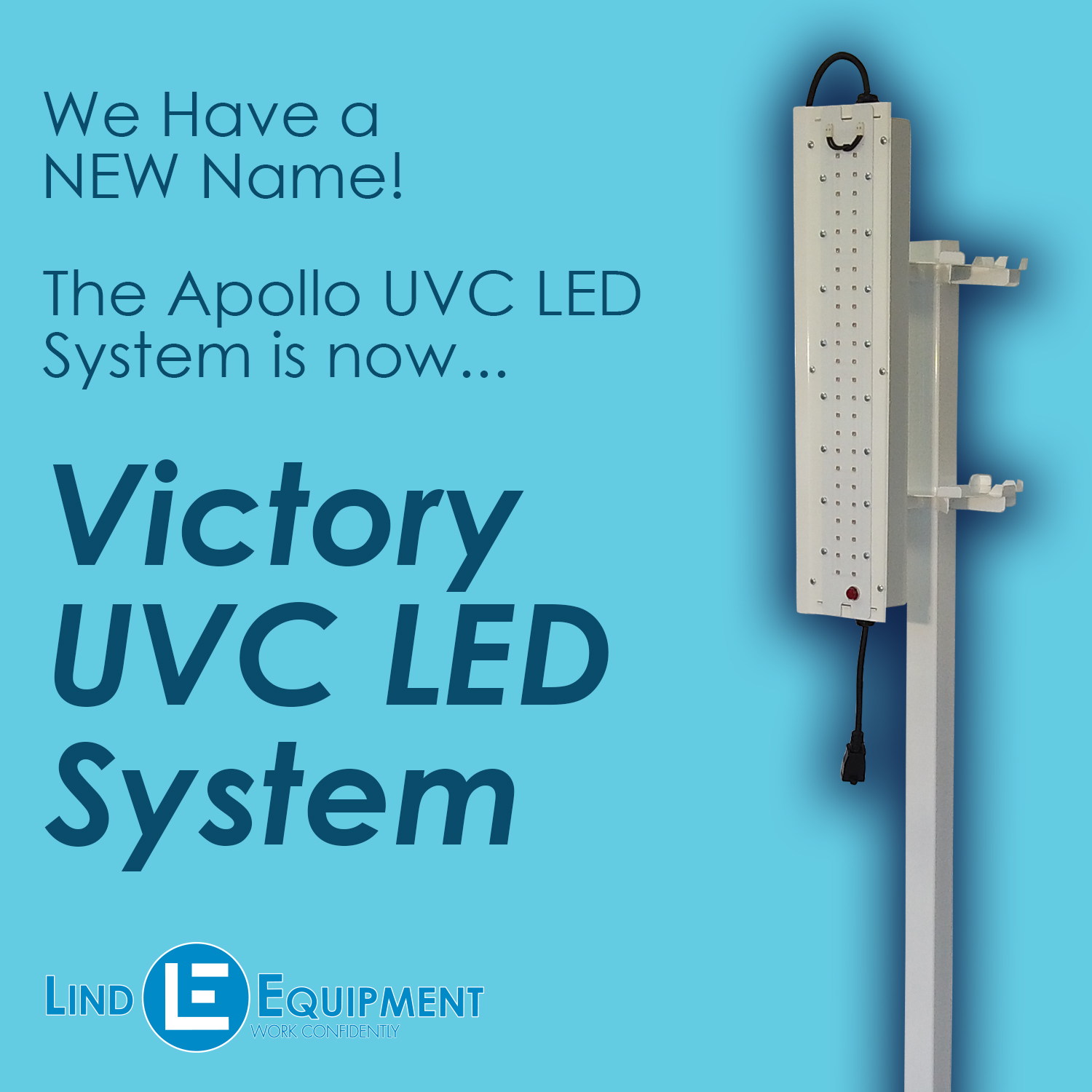 Lind Equipment Uvc Led Light Victory Rebrand