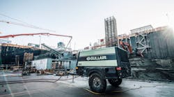 Sullair 185 In Use Construction In Seattle Sullair 185 In Use Construction In Seattle