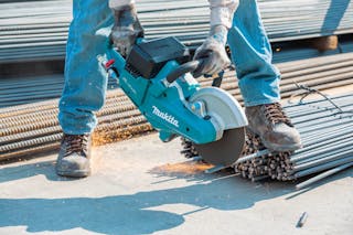 Makita concrete sales cutting saw