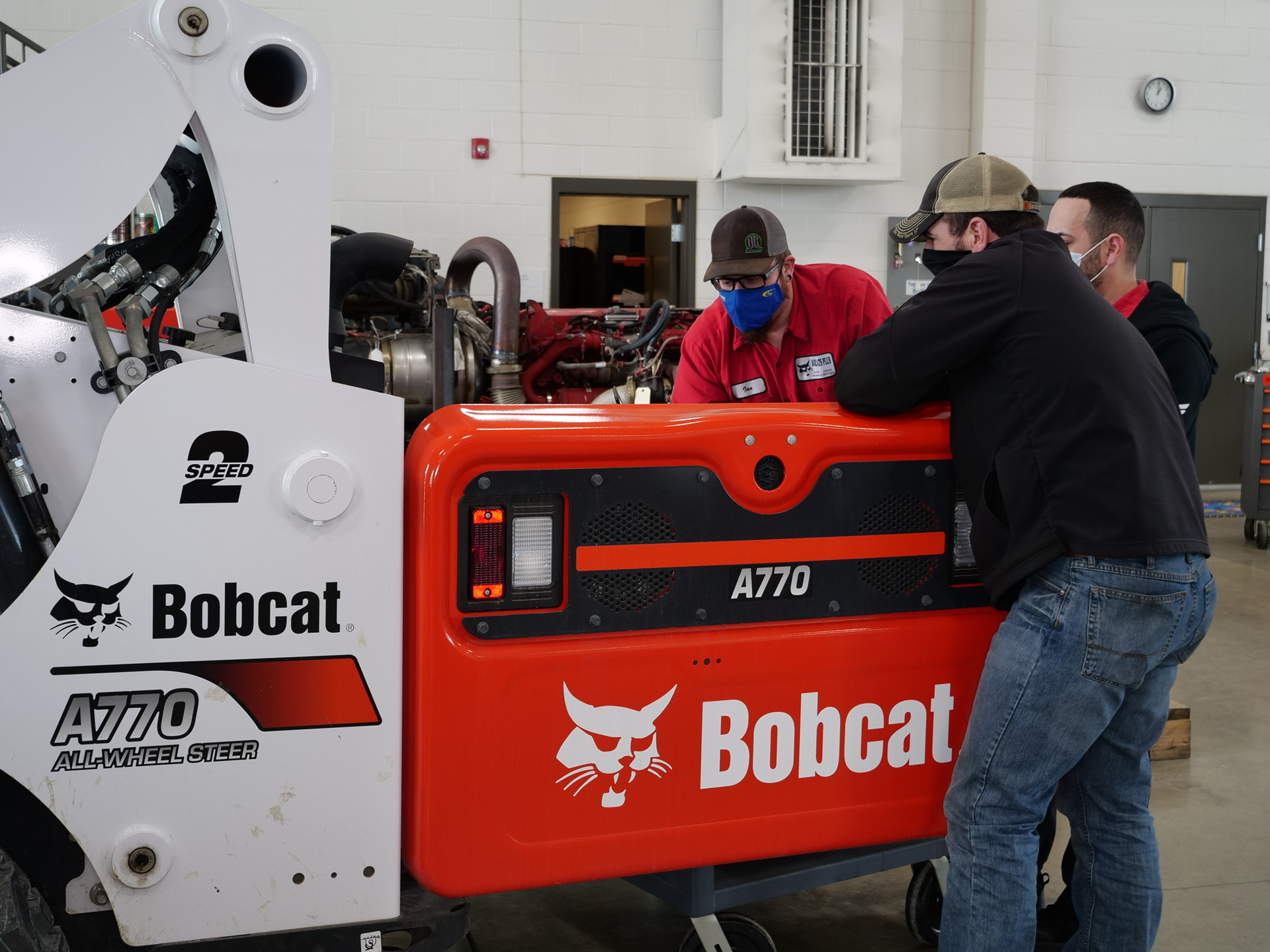 Bobcat Machine At Training School 21