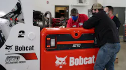 Bobcat Machine At Training School 21