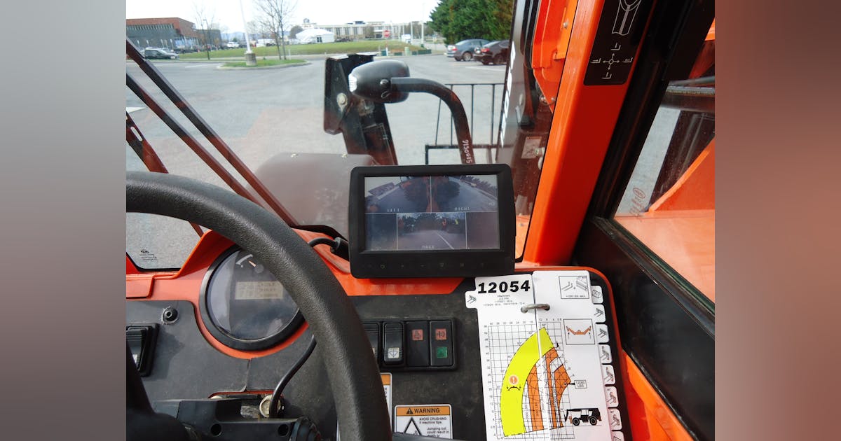JLG Introduces Multi-Reverse Camera System for SkyTrak Telehandlers ...