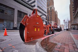 Pictured is the new MT26 microtrencher by Ditch Witch. Pictured is the new MT26 microtrencher by Ditch Witch.