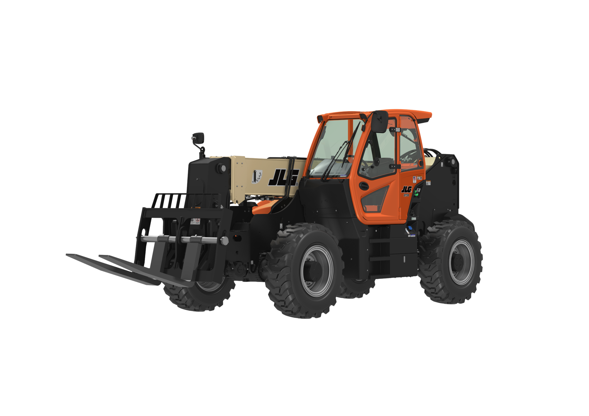 Pictured is the new 2733 telehandler by JLG Industries.