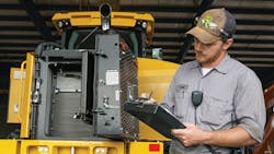 With John Deere Protect, required maintenance is performed at every 500-hour interval by an experienced dealer service technician. With John Deere Protect, required maintenance is performed at every 500-hour interval by an experienced dealer service technician.
