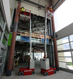 Pictured are the new MEC Mast Electric (MME) Series. Pictured are the new MEC Mast Electric (MME) Series.