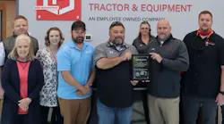 Takeuchi Parman Tractor Award