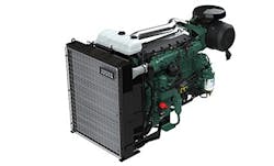 Pictured is the new Volvo Penta’s D8 Stage II and IIIA/Tier 3 genset engine. Pictured is the new Volvo Penta’s D8 Stage II and IIIA/Tier 3 genset engine.