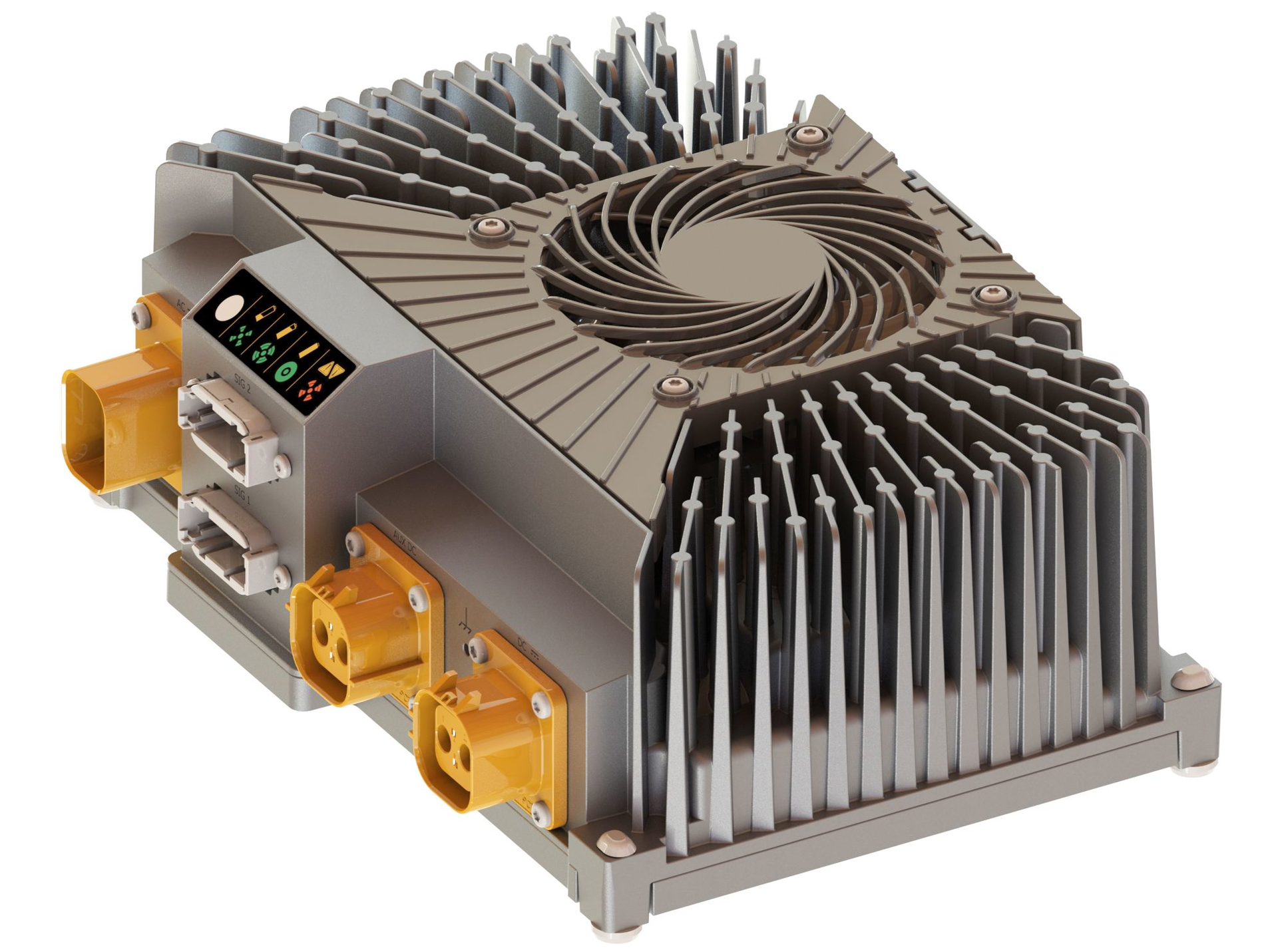 Pictured is the new XV3300 battery charger by Delta-Q Technologies.