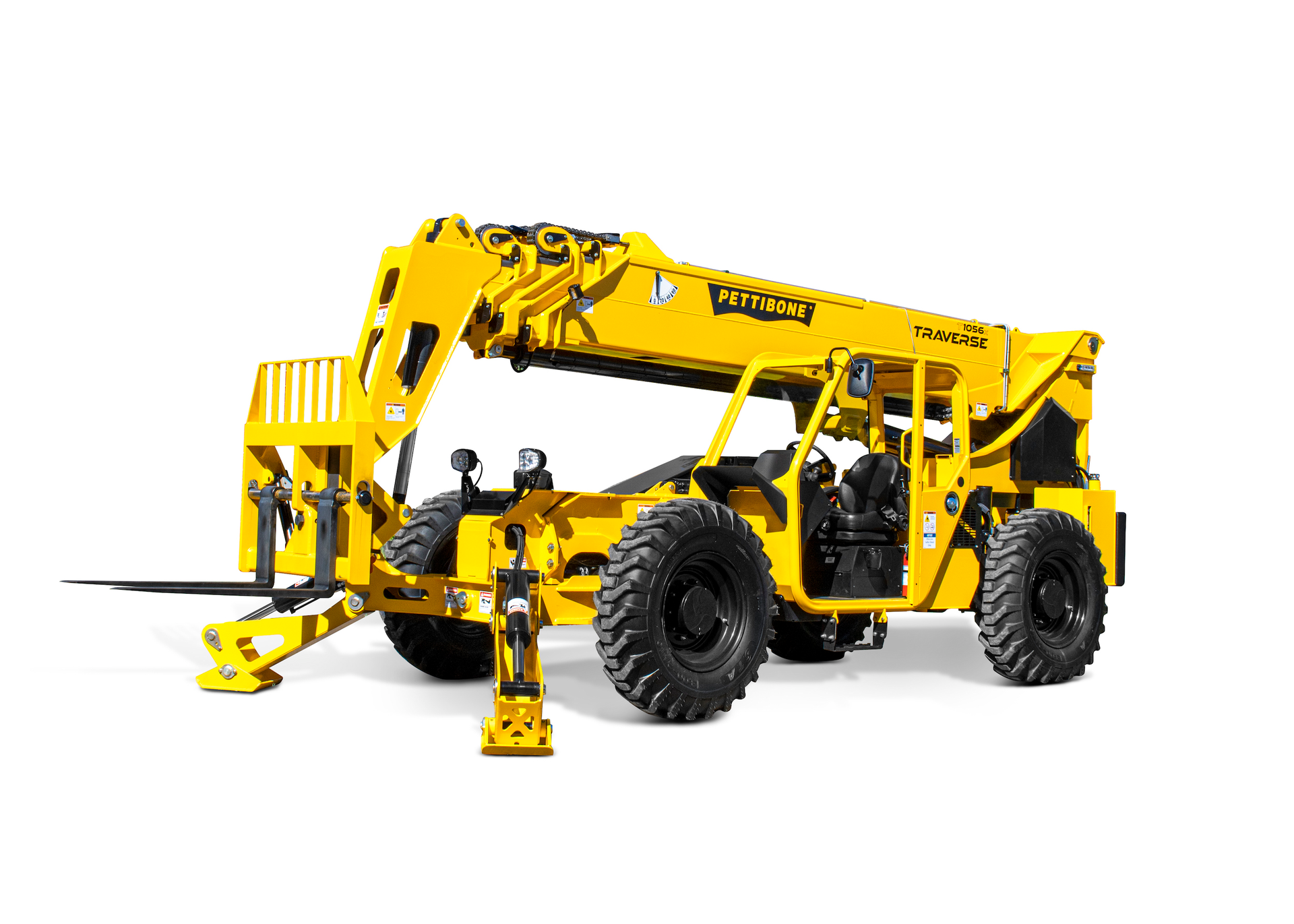 Pictured is the new Pettibone Traverse T1056X telehandler.