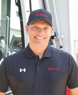 Pictured is Shann Cooke, the new Midwest regional product manager for Takeuuchi-U.S. Pictured is Shann Cooke, the new Midwest regional product manager for Takeuuchi-U.S.